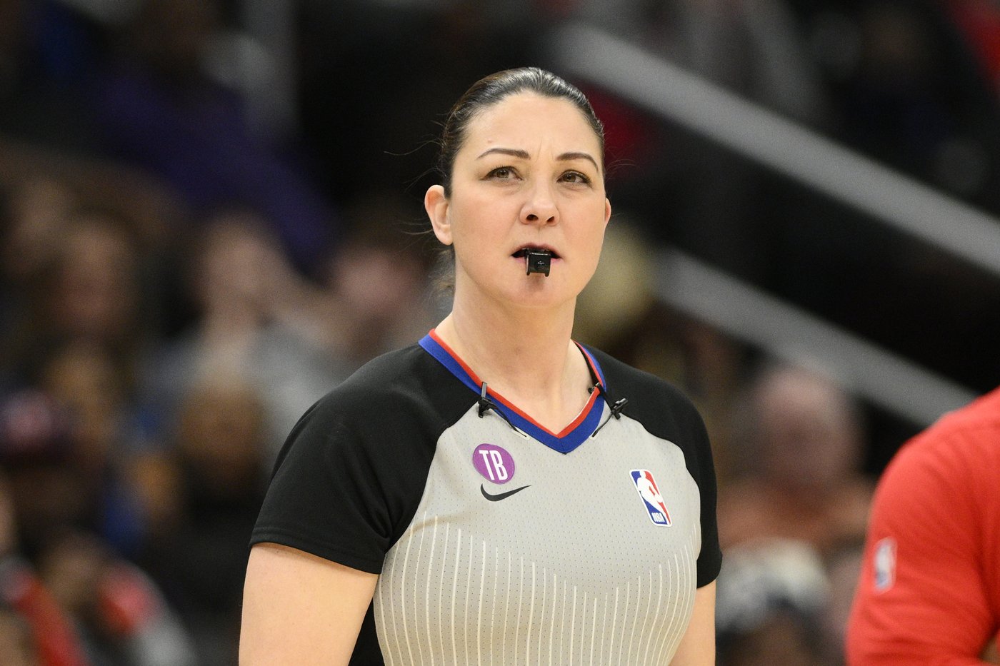 Lauren Holtkamp-Sterling announces decision to retire as NBA referee, citing knee issues | iNFOnews.ca