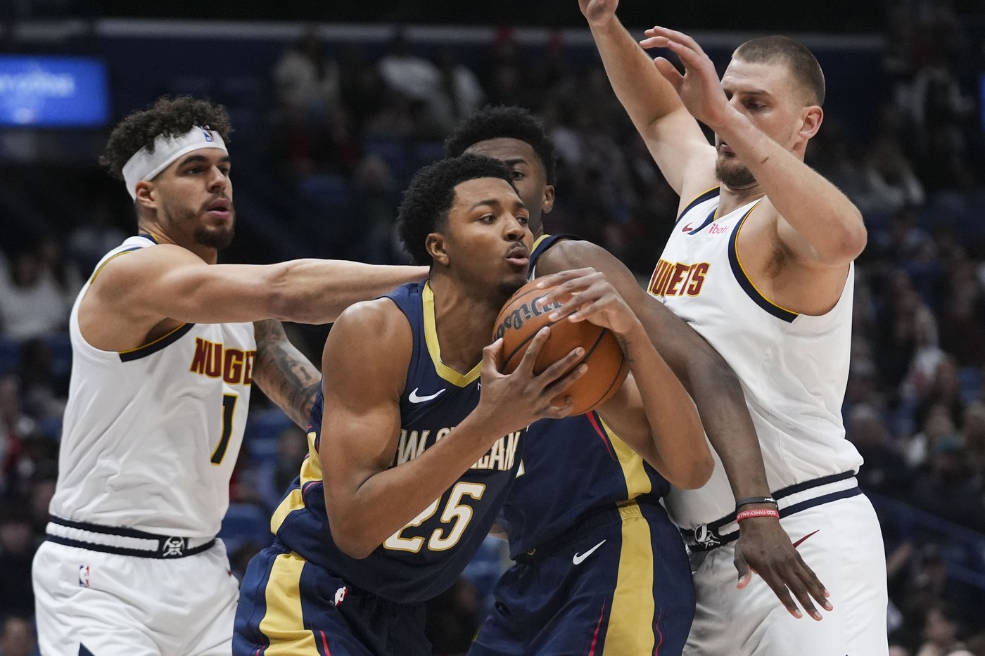 Jokic overcomes slow start for triple-double in the Nuggets' 132-129 OT win over the Pelicans | iNFOnews.ca Jokic overcomes slow start for triple-double in the Nuggets' 132-129 OT win over the Pelicans | iNFOnews.ca