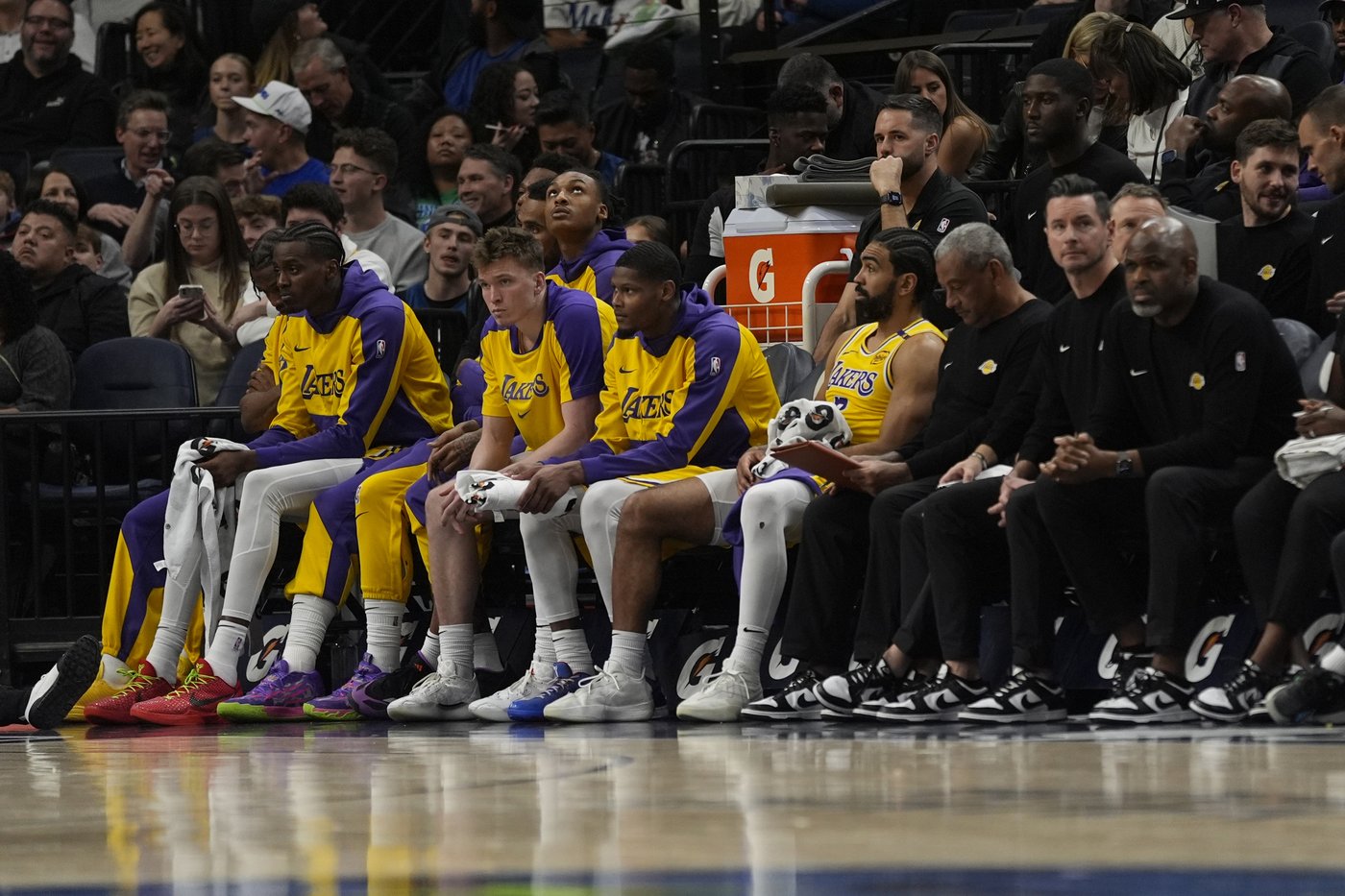 Timberwolves beat Lakers without LeBron James 97-87 with another defensive showing | iNFOnews.ca Timberwolves beat Lakers without LeBron James 97-87 with another defensive showing | iNFOnews.ca