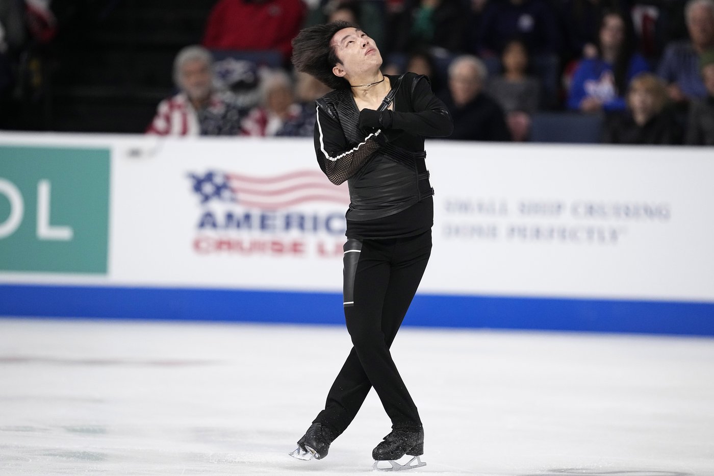 Ilia Malinin lands 4 quads - and a backflip - to win his third straight Skate America title | iNFOnews.ca Ilia Malinin lands 4 quads - and a backflip - to win his third straight Skate America title | iNFOnews.ca
