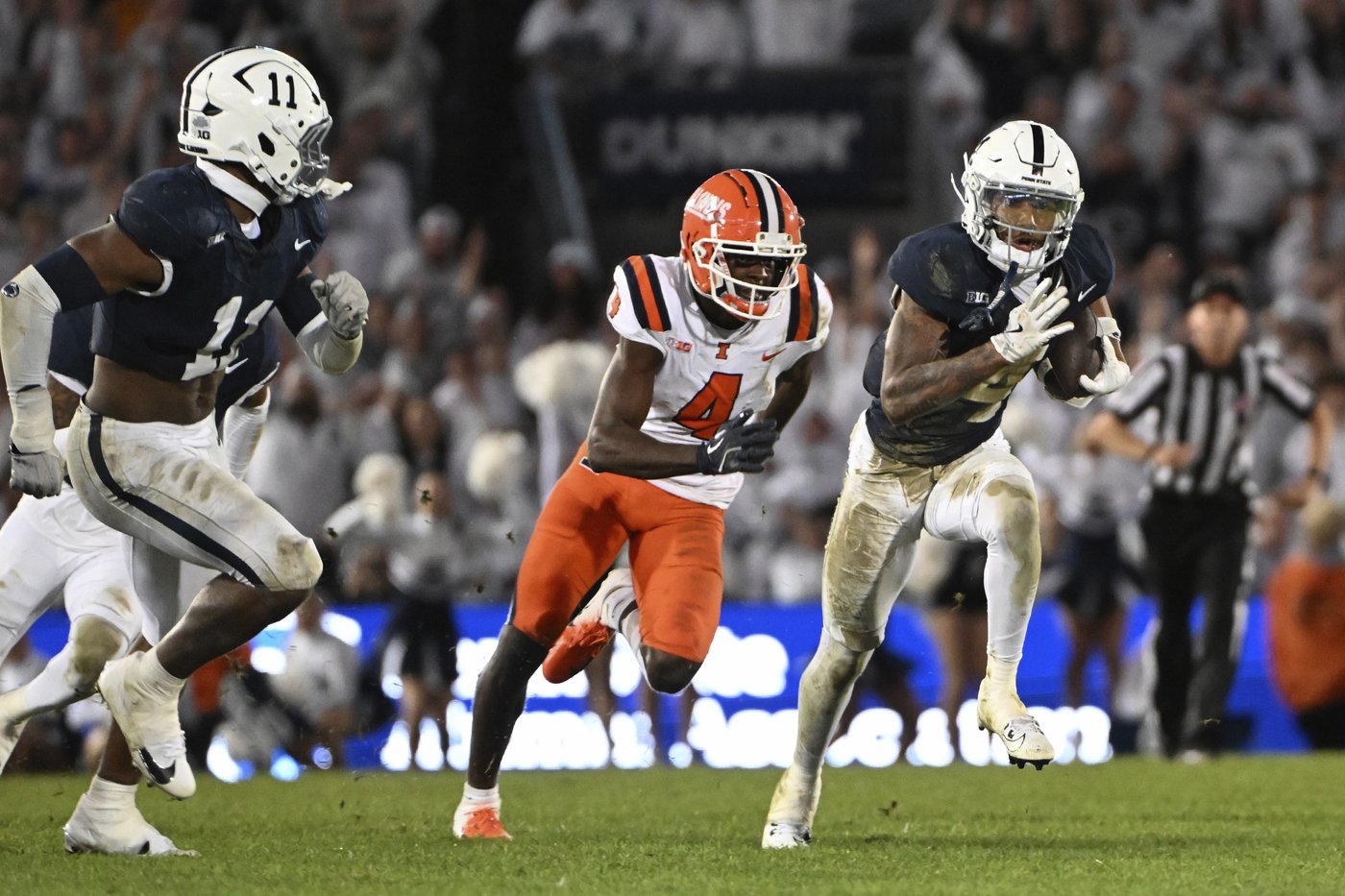 Singleton, Allen score TDs as No. 9 Penn State beats No. 19 Illinois 21-7 | iNFOnews.ca Singleton, Allen score TDs as No. 9 Penn State beats No. 19 Illinois 21-7 | iNFOnews.ca