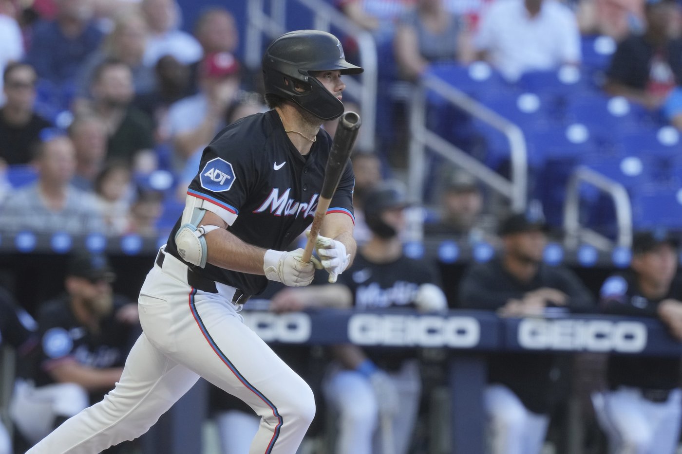 Two hits and 2 RBIs each from Stowers and Conine lead Marlins past Nationals 7-6 | iNFOnews.ca Two hits and 2 RBIs each from Stowers and Conine lead Marlins past Nationals 7-6 | iNFOnews.ca