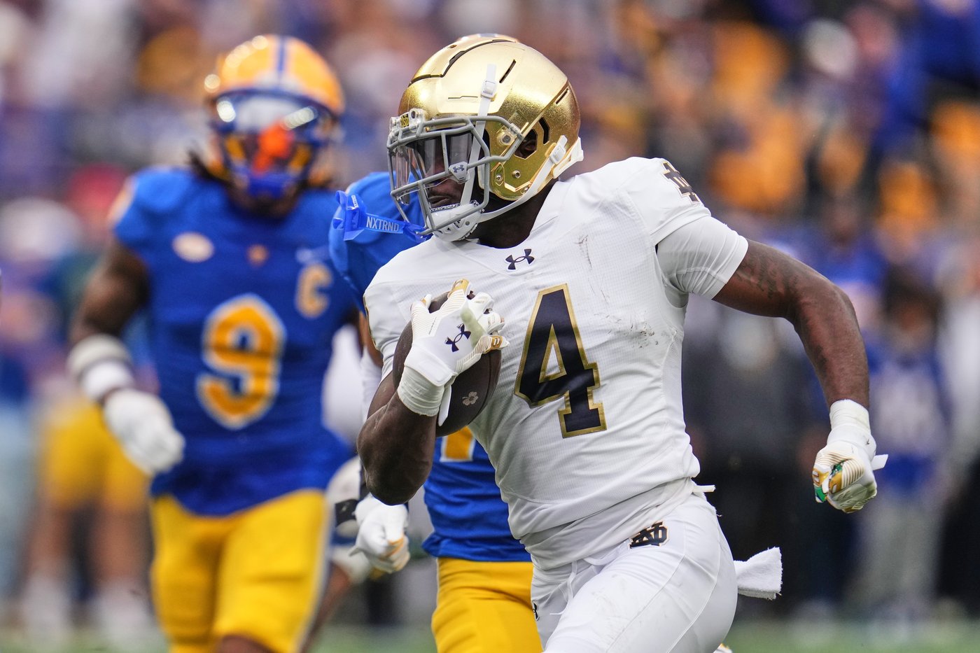 Jeremiyah Love is making his Heisman Trophy case while chasing bigger goals at No. 9 Notre Dame | iNFOnews.ca Jeremiyah Love is making his Heisman Trophy case while chasing bigger goals at No. 9 Notre Dame | iNFOnews.ca