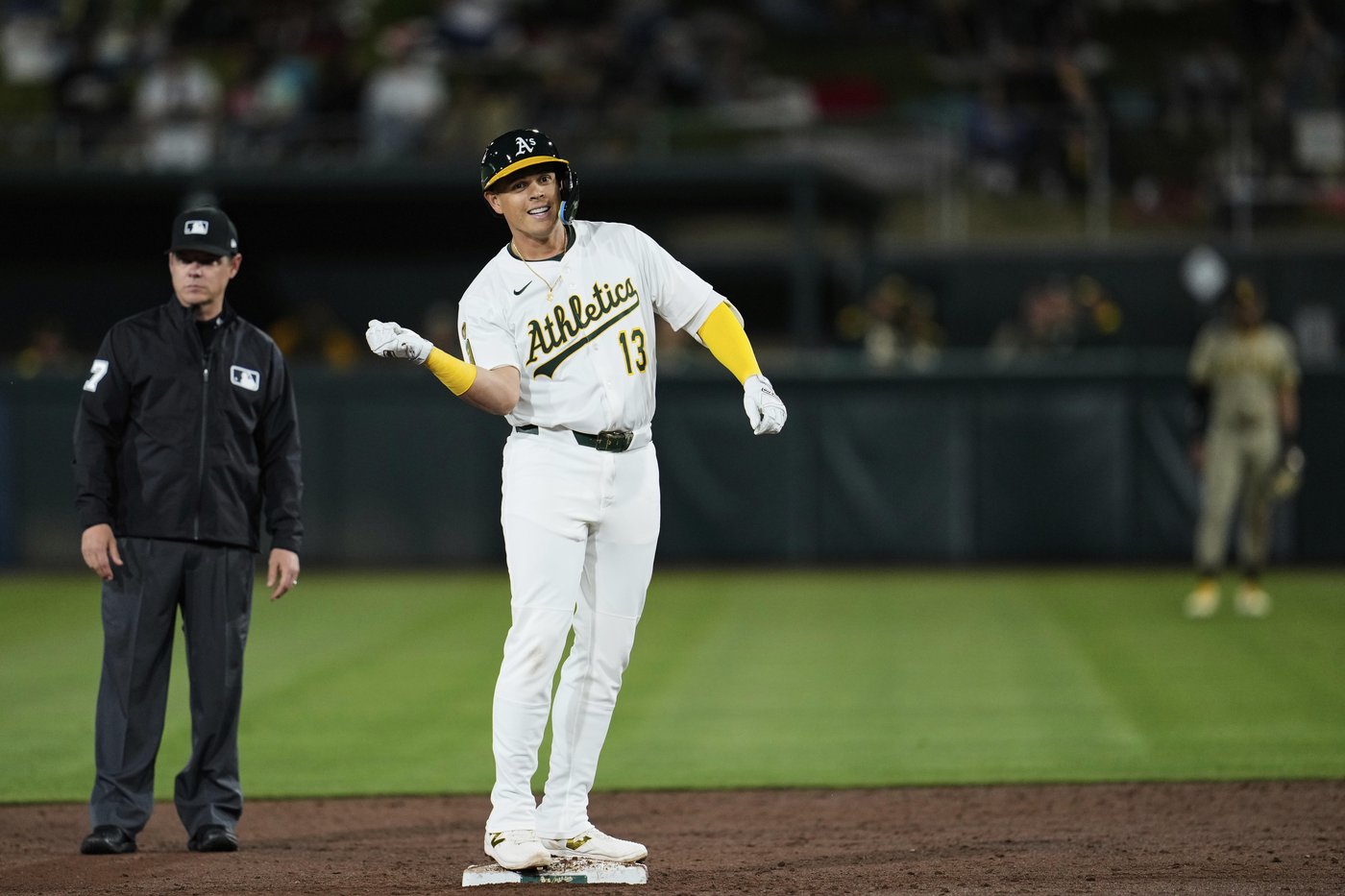 Cease allows career-high 9 earned runs, A's top Padres 10-4 for first win at Sutter Health Park | iNFOnews.ca
