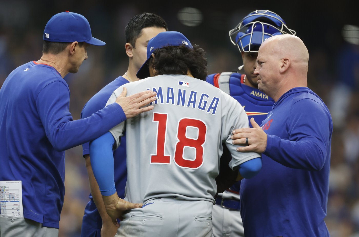 Cubs put lefty Shota Imanaga on injured list after he got hurt going to cover first base | iNFOnews.ca Cubs put lefty Shota Imanaga on injured list after he got hurt going to cover first base | iNFOnews.ca