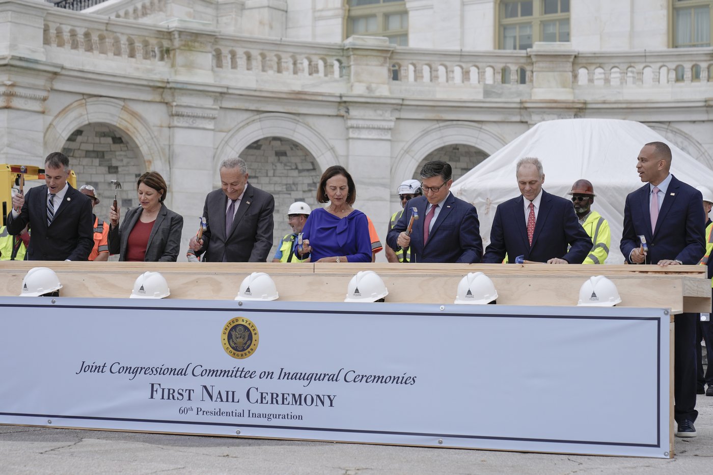 Work has begun on an inauguration stage at the Capitol. The last one became part of Jan. 6 attack | iNFOnews.ca