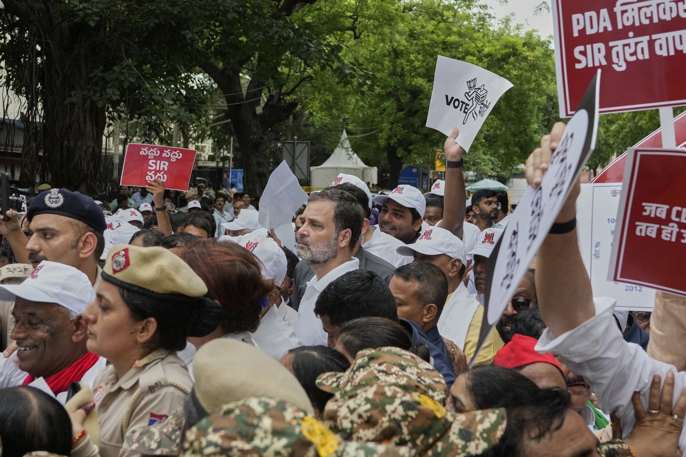 India's opposition parties protest against a controversial electoral roll revision | iNFOnews.ca India's opposition parties protest against a controversial electoral roll revision | iNFOnews.ca