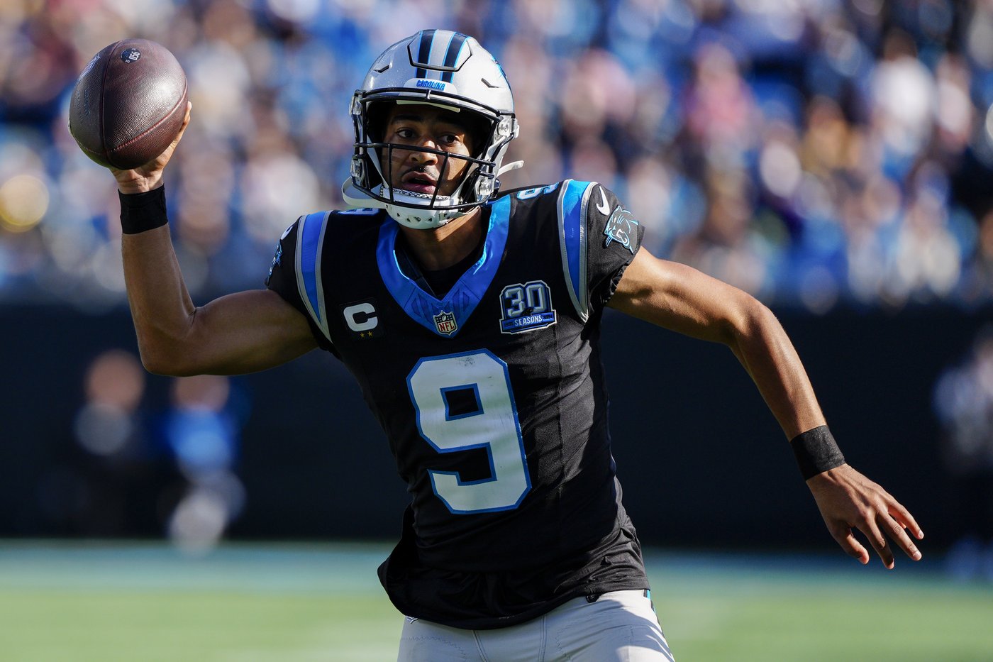 Chuba Hubbard runs for 2 TDs, Young leads winning drive as Panthers beat Saints 23-22 | iNFOnews.ca Chuba Hubbard runs for 2 TDs, Young leads winning drive as Panthers beat Saints 23-22 | iNFOnews.ca