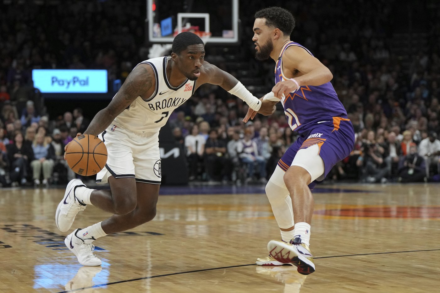 Tyrese Martin scores a career-high 30 points, leading the Nets past the Suns 127-117 | iNFOnews.ca