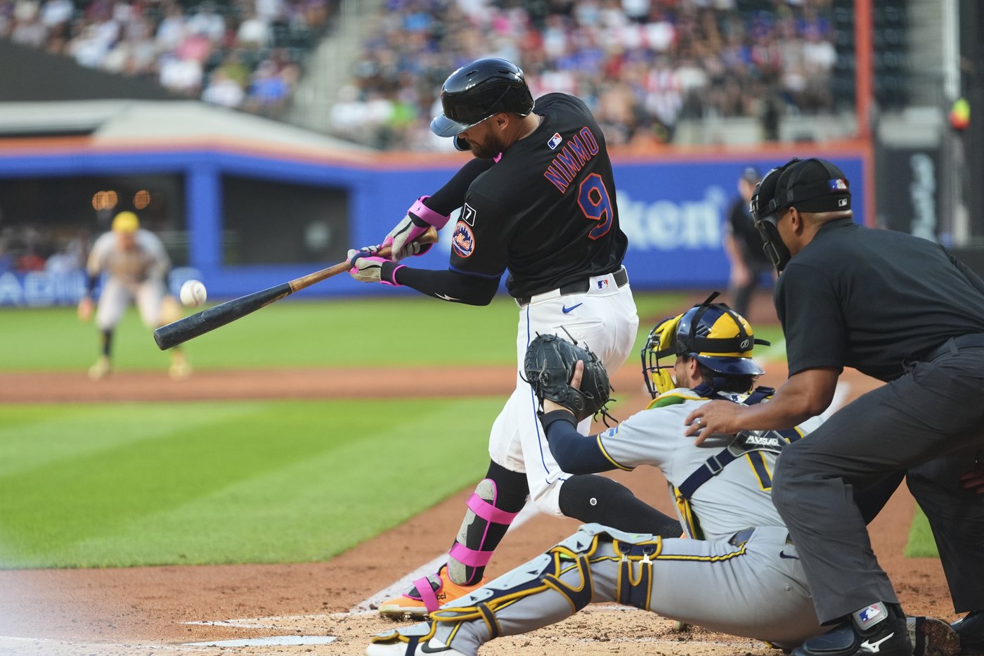 Nimmo and Lindor deliver after lineup change as scuffling Mets beat Brewers to split doubleheader | iNFOnews.ca Nimmo and Lindor deliver after lineup change as scuffling Mets beat Brewers to split doubleheader | iNFOnews.ca