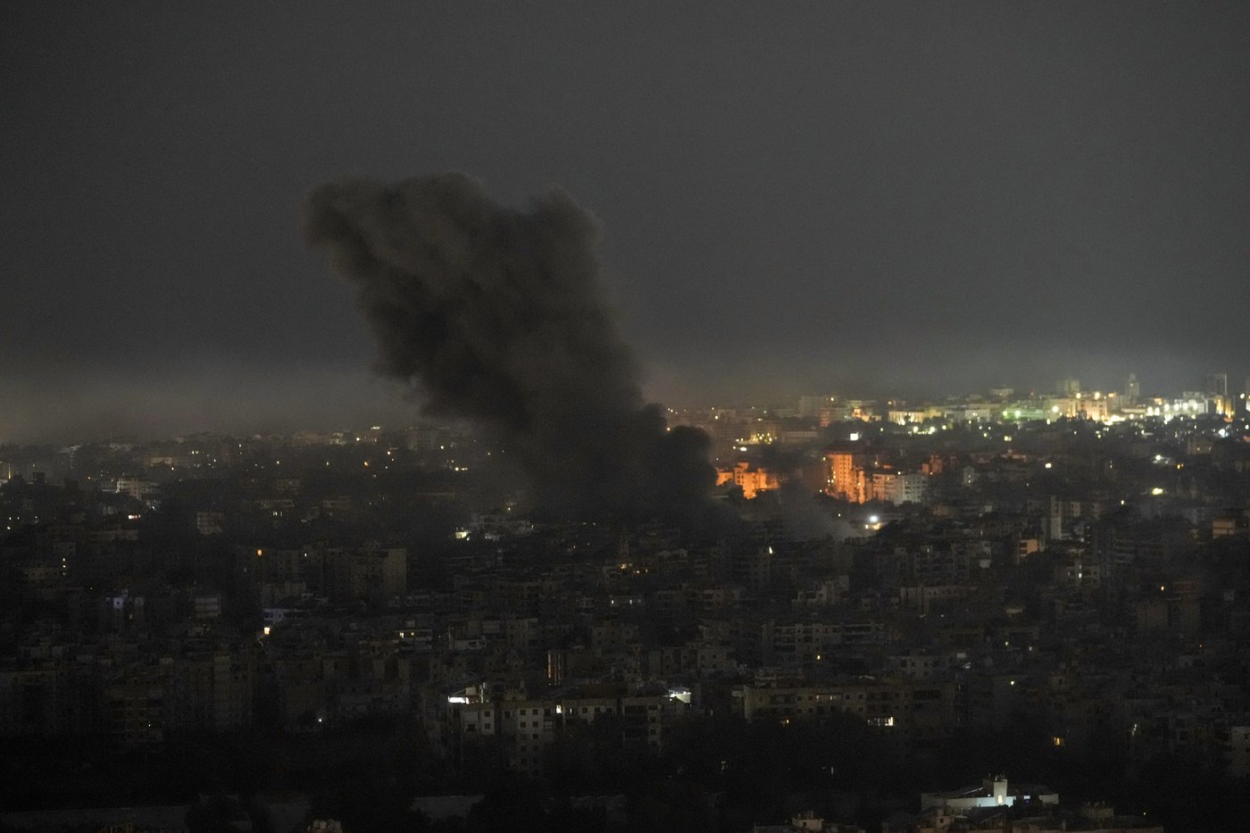 Middle East latest: An Israeli airstrike cuts a major highway linking Lebanon with Syria | iNFOnews.ca