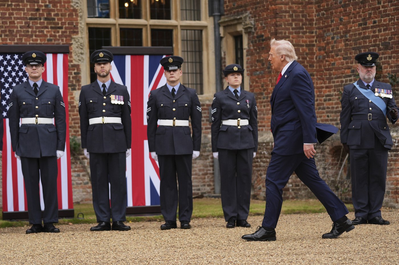 Photos show President Donald Trump during his second state visit to Britain | iNFOnews.ca