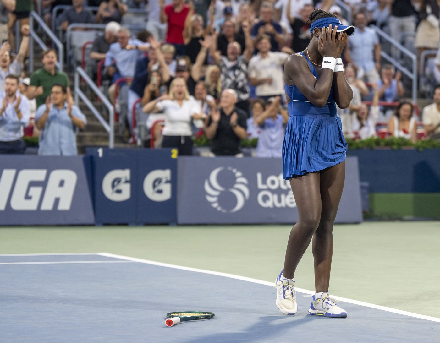 Canada's Victoria Mboko stuns No. 1 seed Coco Gauff to reach NBO quarterfinals | iNFOnews.ca