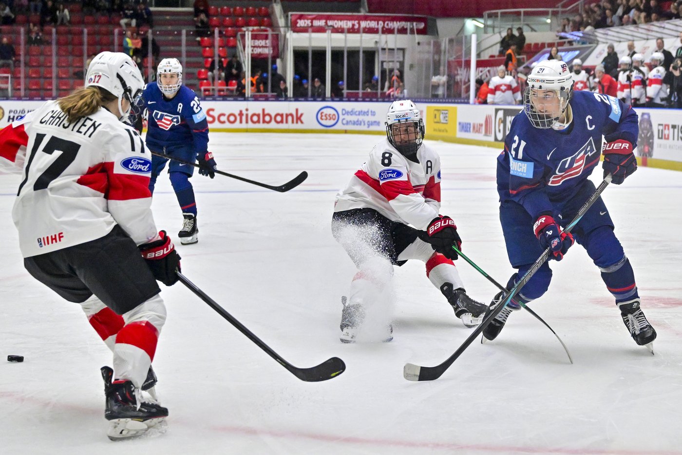 Hilary Knight gets assist record as US shuts out Switzerland at the women’s hockey worlds | iNFOnews.ca