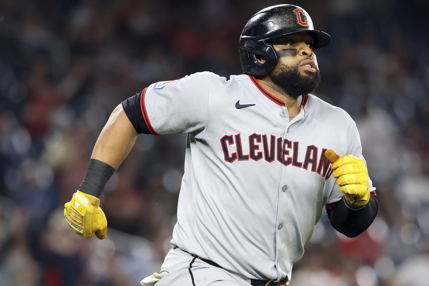 Carlos Santana's 3-run homer helps Guardians beat Nationals 9-1 and split a doubleheader | iNFOnews.ca