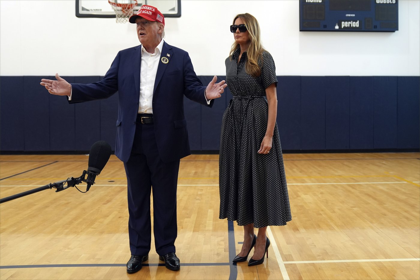 Trump snaps at reporter when asked about abortion: 'Stop talking about it' | iNFOnews.ca