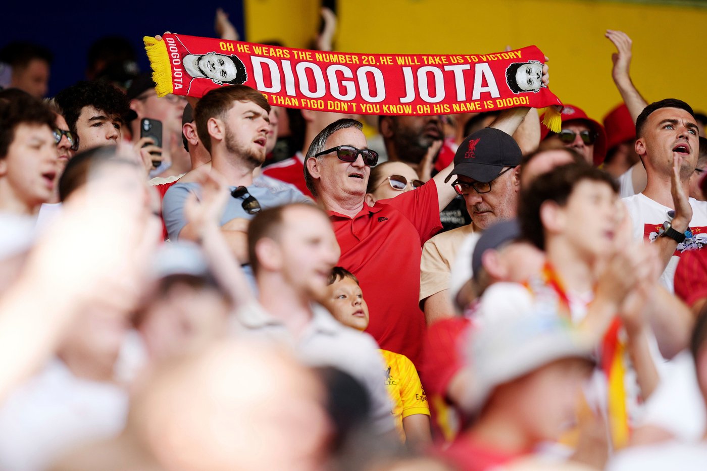 Liverpool players and fans pay tribute to Diogo Jota in first game since forward's death | iNFOnews.ca Liverpool players and fans pay tribute to Diogo Jota in first game since forward's death | iNFOnews.ca