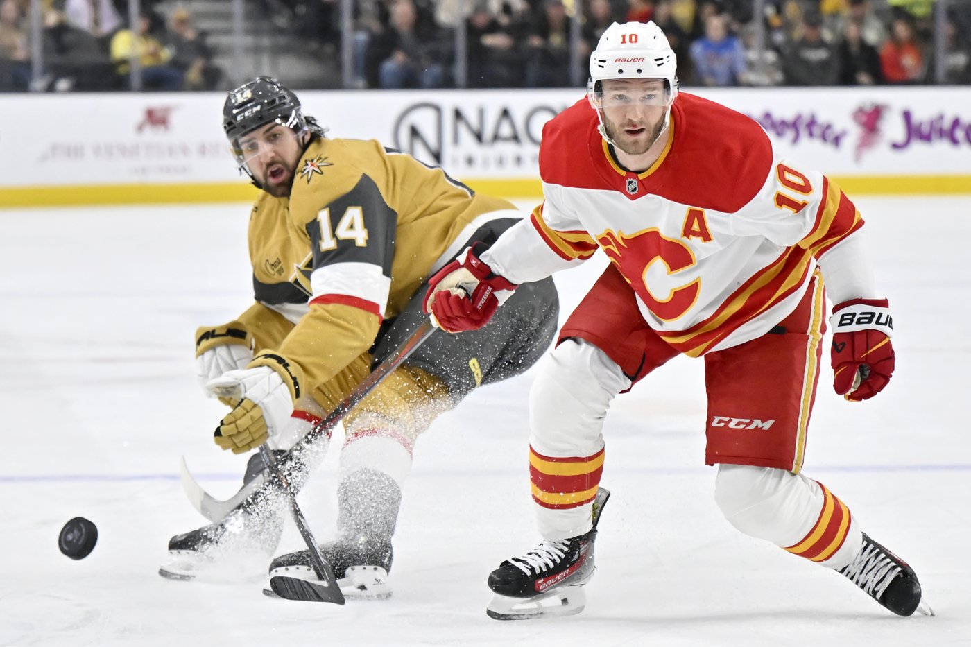 Huberdeau, Wolf stand out, Flames in playoff conversation at halfway mark | iNFOnews.ca Huberdeau, Wolf stand out, Flames in playoff conversation at halfway mark | iNFOnews.ca