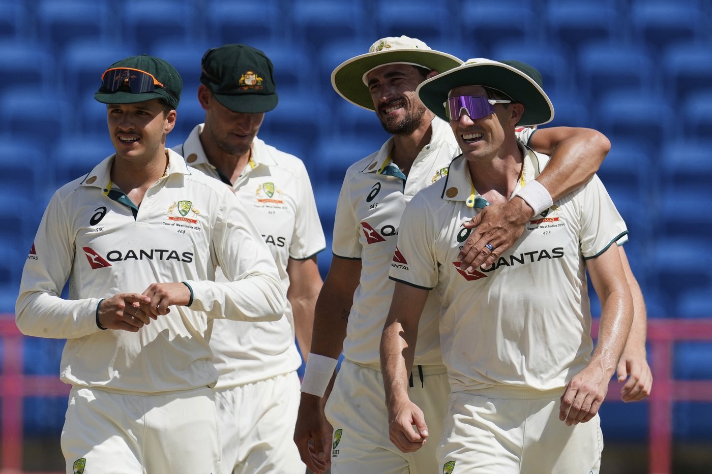 Australia clinches series with victory in the 2nd cricket test against West Indies | iNFOnews.ca Australia clinches series with victory in the 2nd cricket test against West Indies | iNFOnews.ca