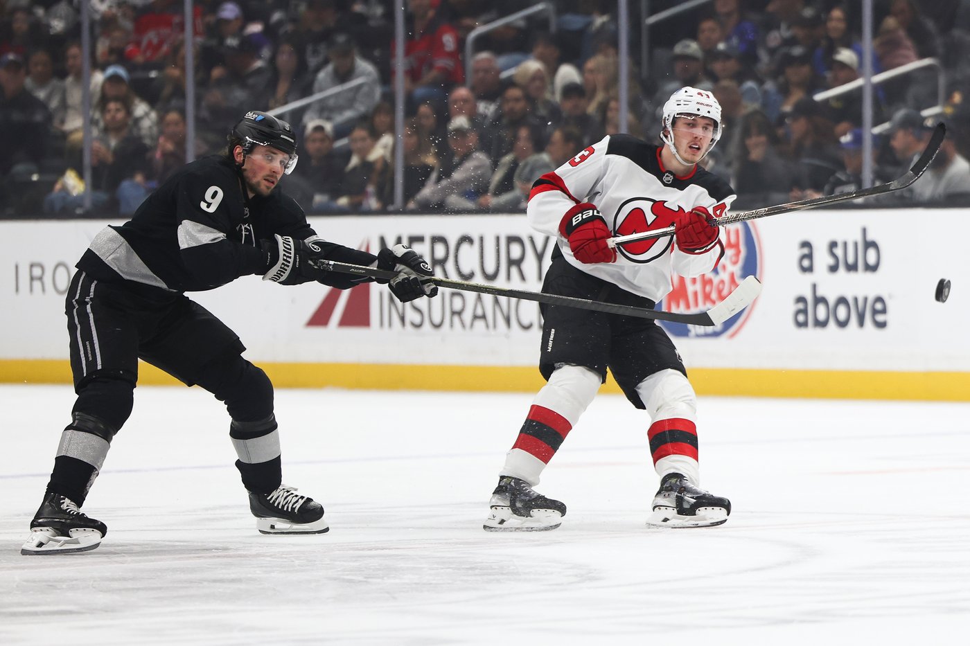 Halonen scores 1st NHL goal, Markstrom excels in Devils' 4-1 rebound victory over the LA Kings | iNFOnews.ca Halonen scores 1st NHL goal, Markstrom excels in Devils' 4-1 rebound victory over the LA Kings | iNFOnews.ca