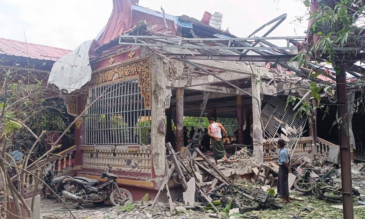 At least 23 dead after airstrike on Buddhist monastery in Myanmar | iNFOnews.ca