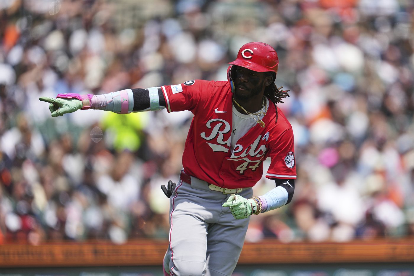 Elly De La Cruz has 3 RBIs, scores 3 runs as Reds rally to beat Tigers 8-4 | iNFOnews.ca Elly De La Cruz has 3 RBIs, scores 3 runs as Reds rally to beat Tigers 8-4 | iNFOnews.ca