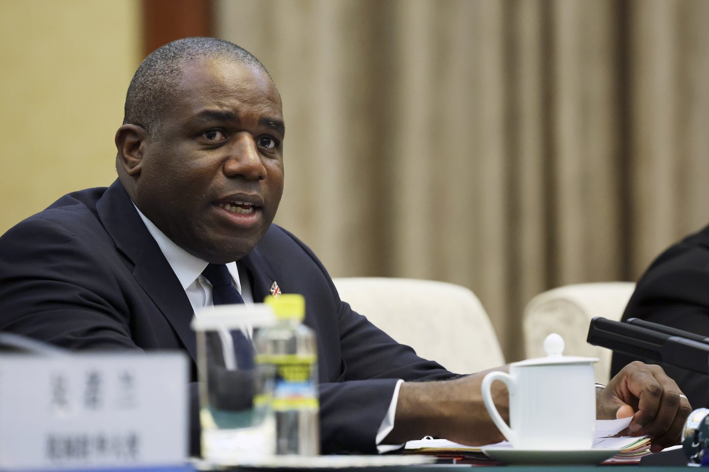 UK Foreign Secretary Lammy says engagement with China is necessary at start of 2-day visit | iNFOnews.ca