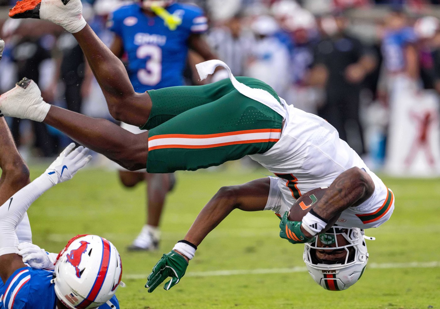 No. 10 Miami's margin for error is gone after critical mistakes in 26-20 OT loss to SMU | iNFOnews.ca No. 10 Miami's margin for error is gone after critical mistakes in 26-20 OT loss to SMU | iNFOnews.ca
