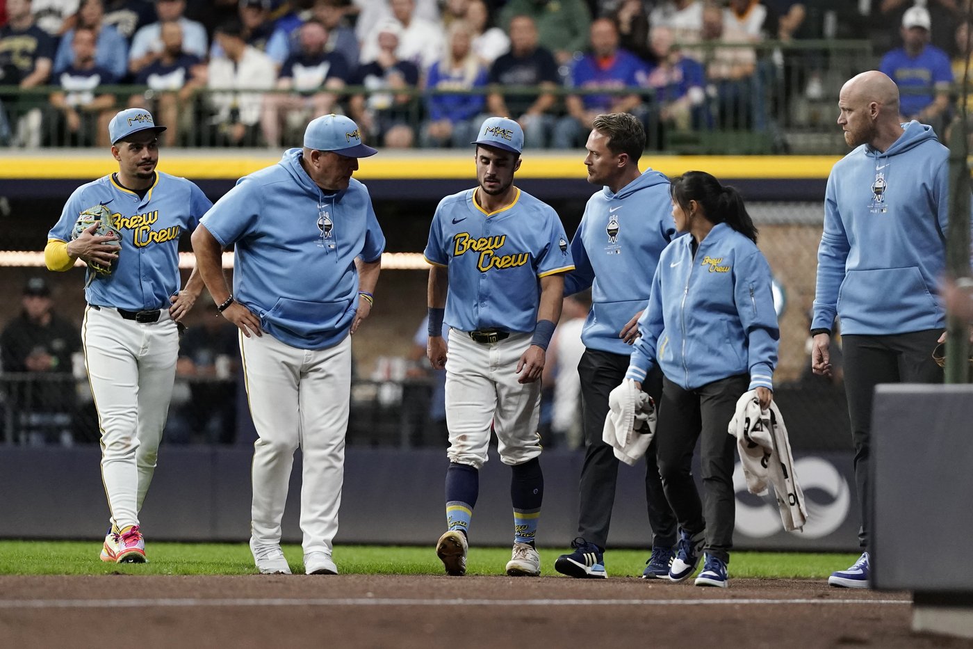 Hoskins' grand slam in 1st inning sparks Brewers to 8-4 victory over Mets | iNFOnews.ca Hoskins' grand slam in 1st inning sparks Brewers to 8-4 victory over Mets | iNFOnews.ca