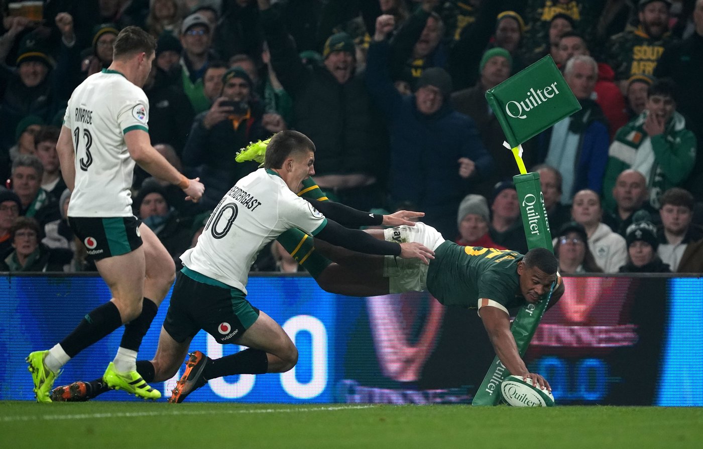 Chaos and drama mark the Springboks' first win over Ireland in Dublin in 13 years | iNFOnews.ca Chaos and drama mark the Springboks' first win over Ireland in Dublin in 13 years | iNFOnews.ca