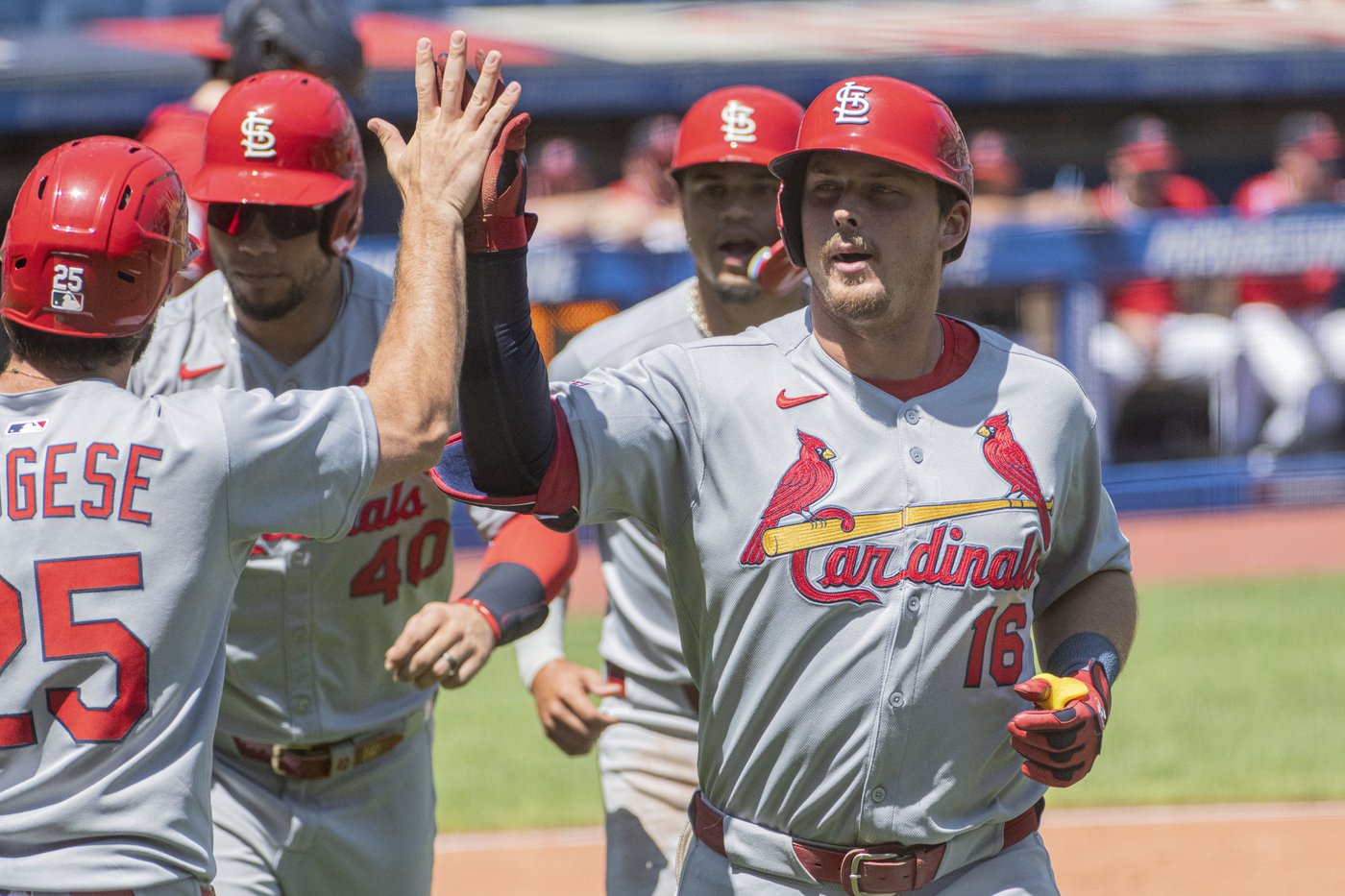 Cards complete 3-game sweep of Guardians with 7-0 victory | iNFOnews.ca