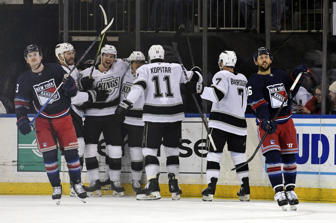 Rangers goalie Igor Shesterkin pulled after allowing five goals to Kings | iNFOnews.ca
