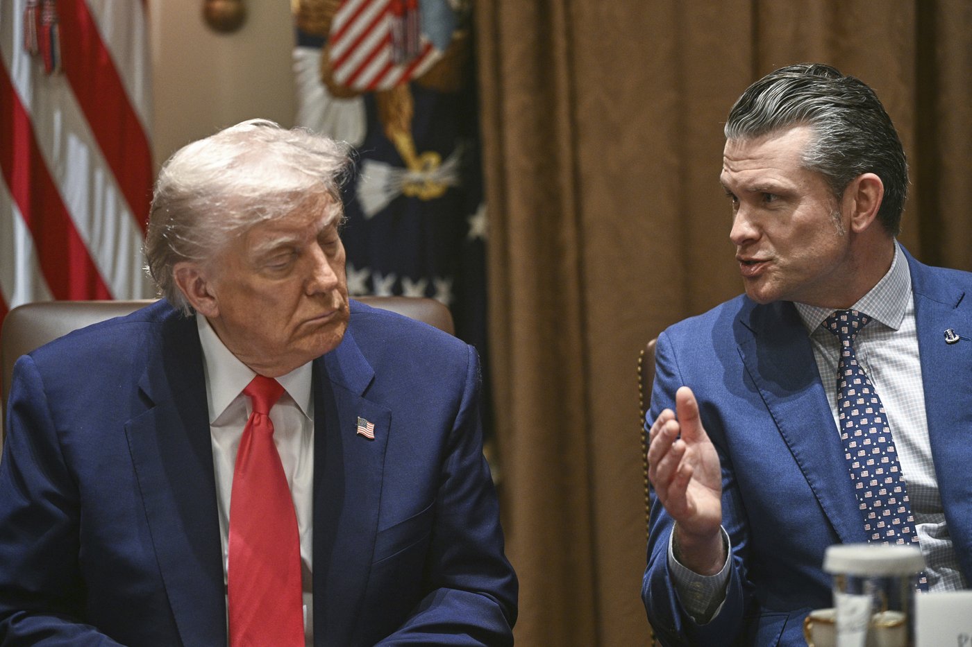 Hegseth boasts about ending 'woke' program on women and security. Trump signed it into law | iNFOnews.ca Hegseth boasts about ending 'woke' program on women and security. Trump signed it into law | iNFOnews.ca