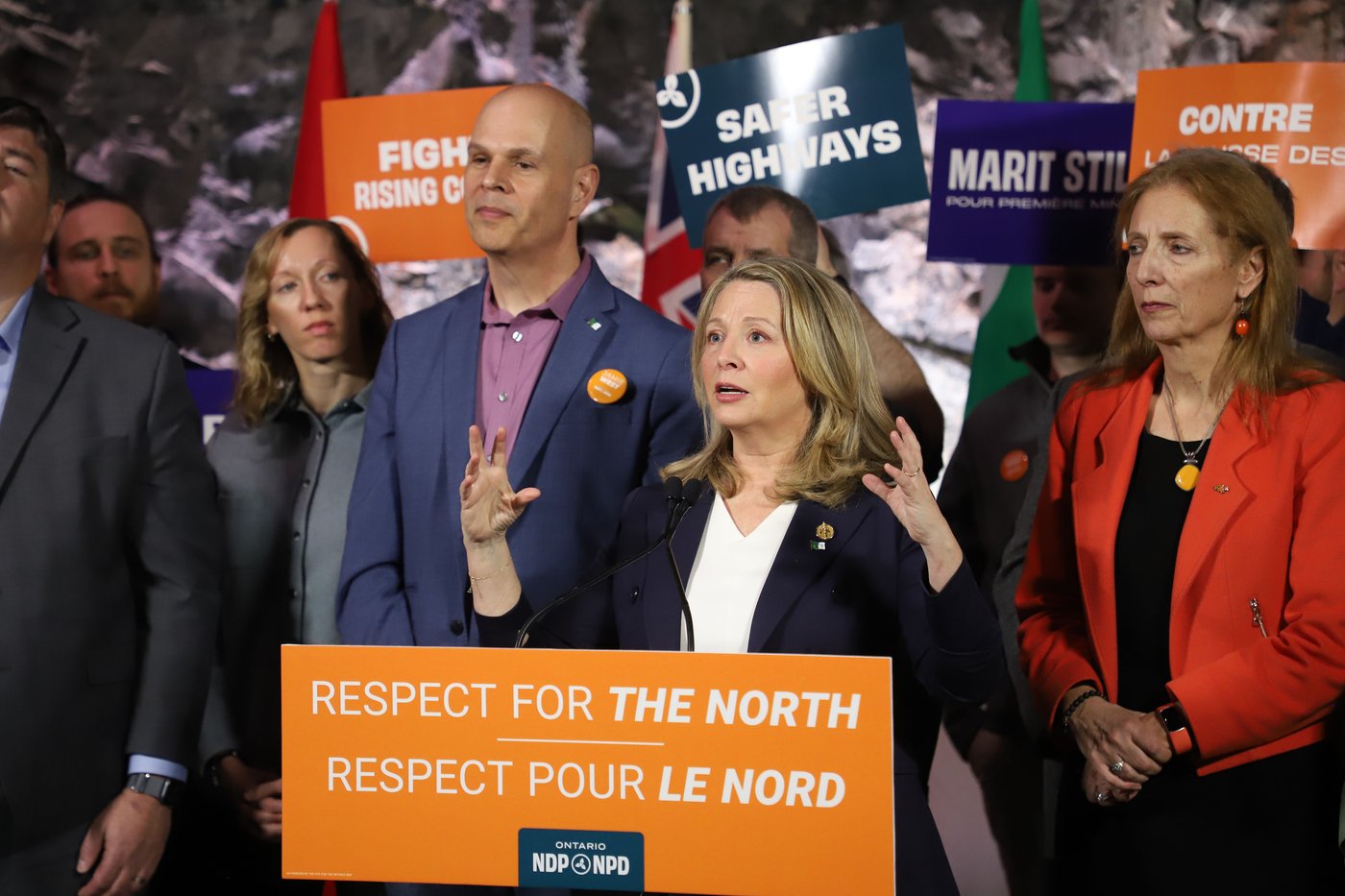 NDP Leader Marit Stiles focuses on northern Ontario highways | iNFOnews.ca