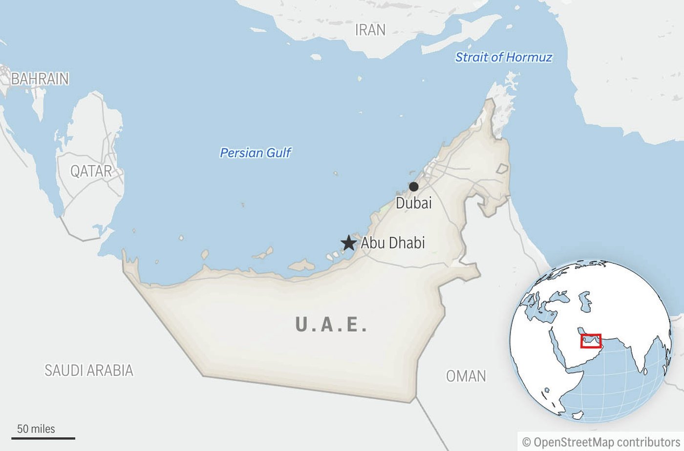 UAE coast guard evacuates 24 people from oil tanker crash east of the critical Strait of Hormuz | iNFOnews.ca