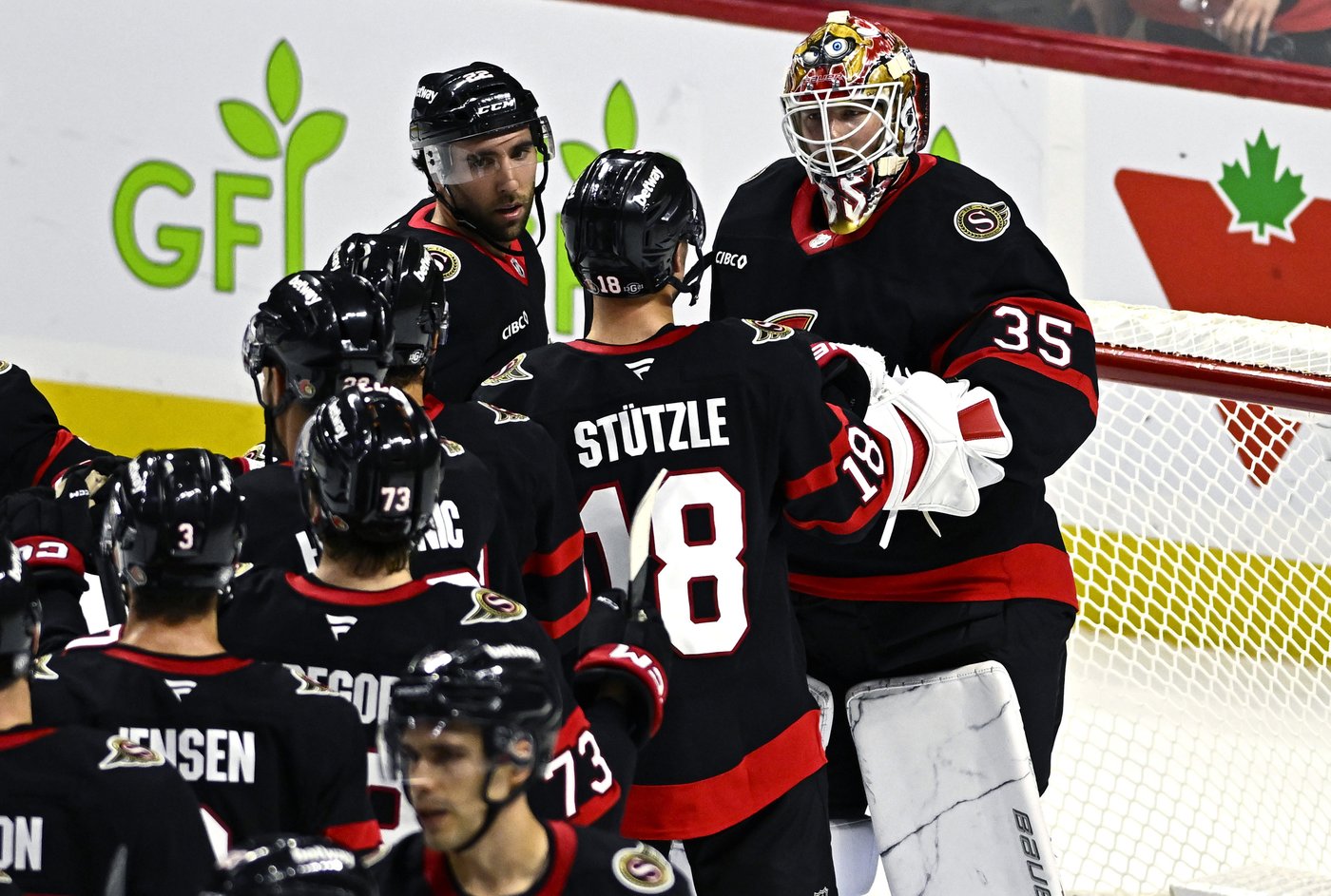 Goaltender Linus Ullmark impresses in Ottawa Senators debut | iNFOnews.ca Goaltender Linus Ullmark impresses in Ottawa Senators debut | iNFOnews.ca
