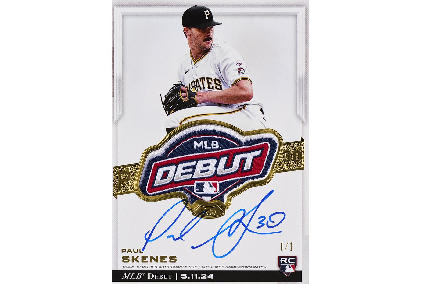 A one-of-a-kind Paul Skenes baseball card sells for $1.11 million via auction | iNFOnews.ca