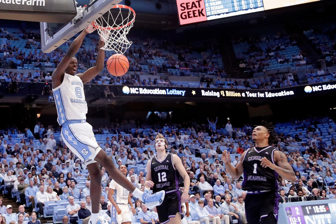 Newcomers Wilson and Bogavac power No. 25 North Carolina to a 94-54 rout of Central Arkansas | iNFOnews.ca