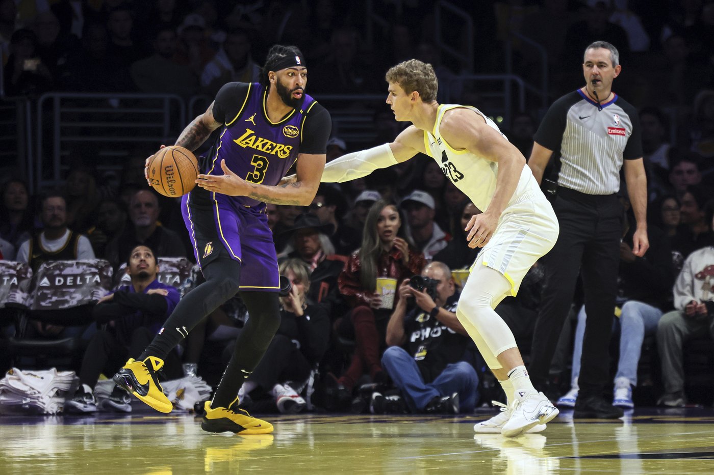 Dalton Knecht scores 37 with rookie record-tying 9 3-pointers, leading Lakers past Jazz 124-118 | iNFOnews.ca Dalton Knecht scores 37 with rookie record-tying 9 3-pointers, leading Lakers past Jazz 124-118 | iNFOnews.ca