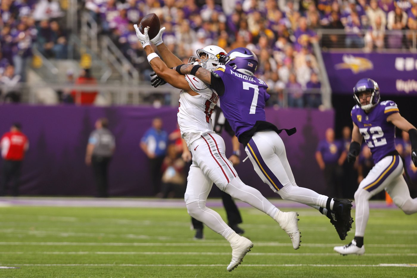 Vikings win 5th straight, rallying past Cardinals 23-22 on Sam Darnold's TD pass with 1:13 left | iNFOnews.ca Vikings win 5th straight, rallying past Cardinals 23-22 on Sam Darnold's TD pass with 1:13 left | iNFOnews.ca