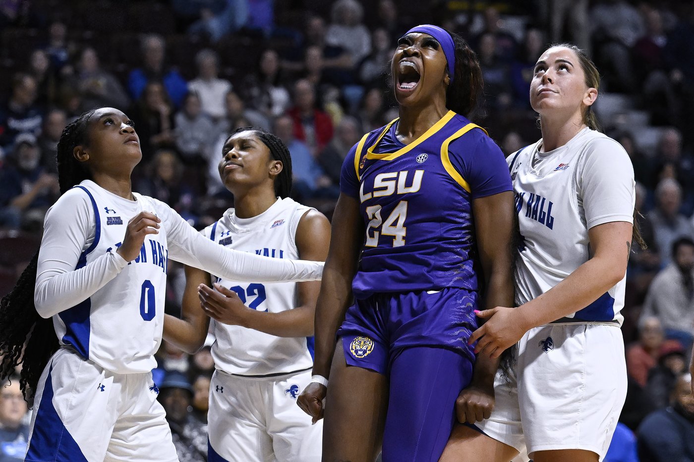 LSU's Aneesah Morrow is a rebounding machine and leads the nation in boards | iNFOnews.ca LSU's Aneesah Morrow is a rebounding machine and leads the nation in boards | iNFOnews.ca