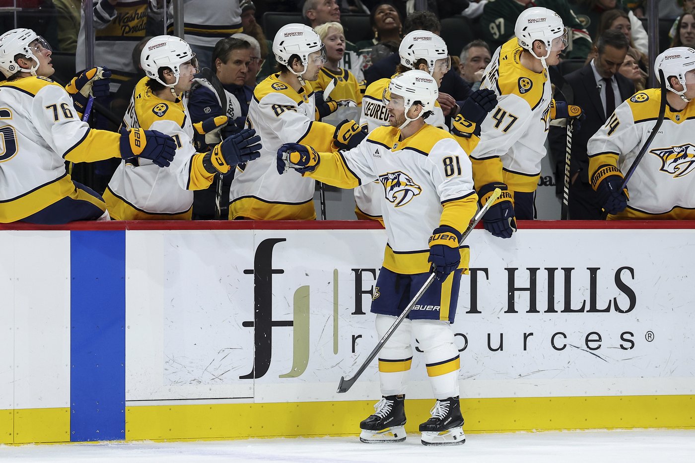 Rossi has two goals, Wild net season-high three power-play goals to beat Nashville 5-3 | iNFOnews.ca Rossi has two goals, Wild net season-high three power-play goals to beat Nashville 5-3 | iNFOnews.ca