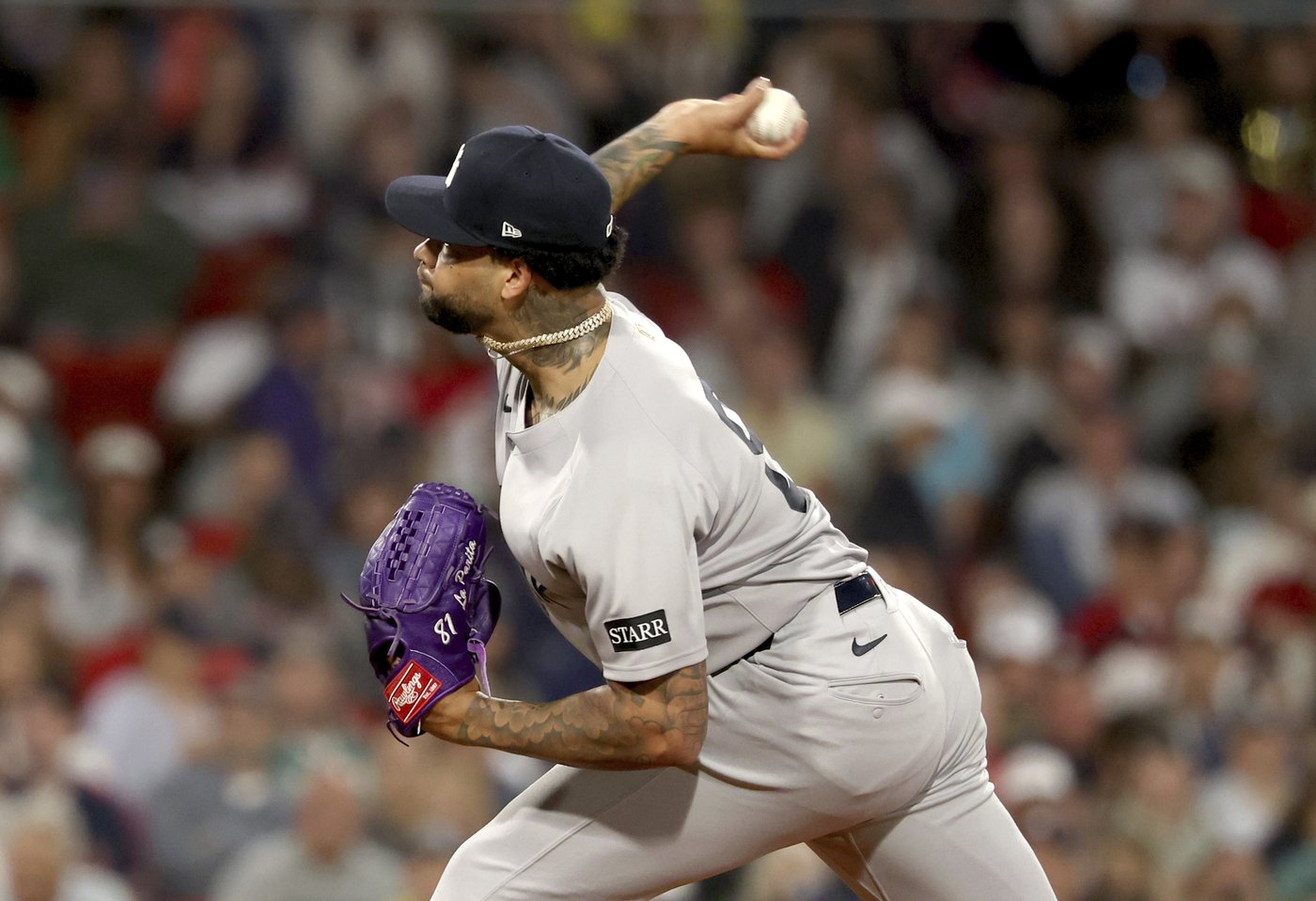Yankees' Luis Gil pulled after 6 no-hit innings. Reliever Fernando Cruz gives up a homer in the 7th | iNFOnews.ca Yankees' Luis Gil pulled after 6 no-hit innings. Reliever Fernando Cruz gives up a homer in the 7th | iNFOnews.ca