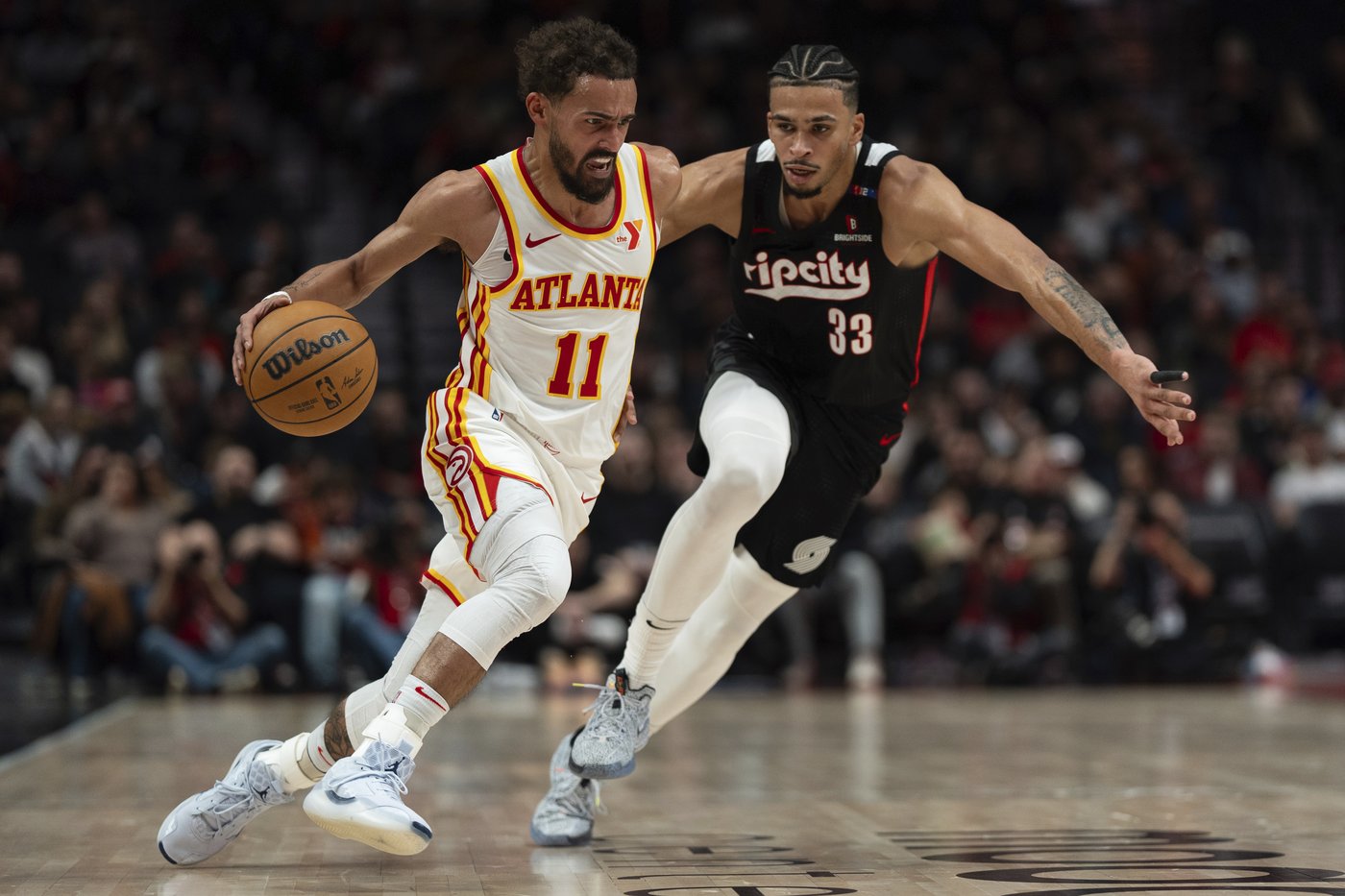 Shaedon Sharpe scores 32 points and Trail Blazers withstand late Hawks rally for 114-10 win | iNFOnews.ca