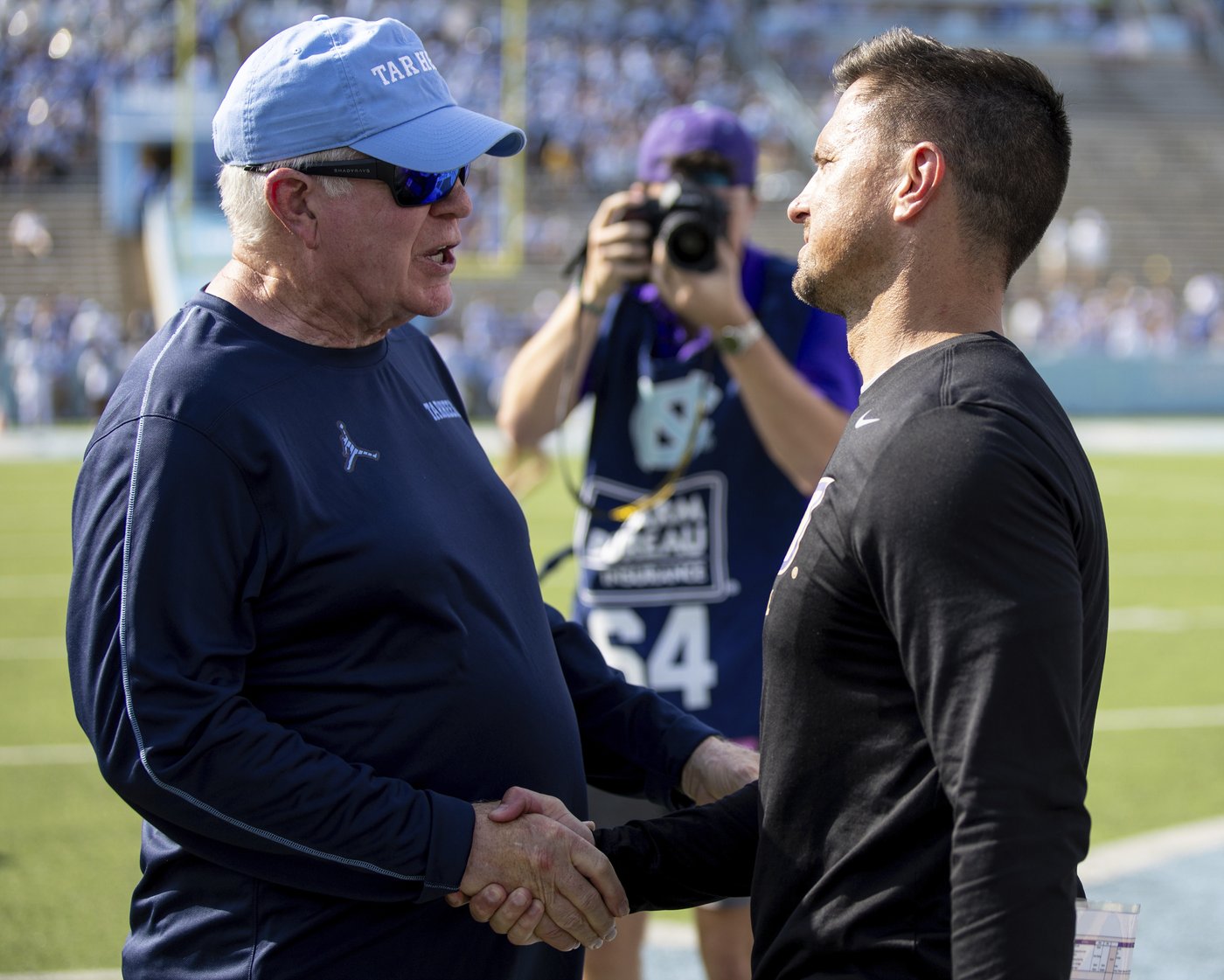 North Carolina coach Mack Brown says 'embarrasing' 70-50 loss to James Madison is his fault | iNFOnews.ca