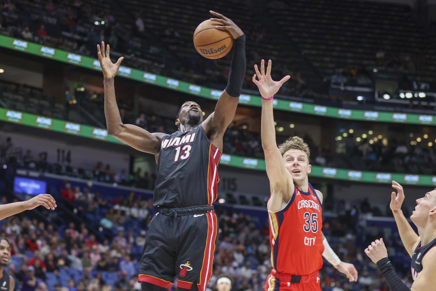 Adebayo has 23 points and 12 rebounds as the Heat pound the Pelicans 153-104. | iNFOnews.ca