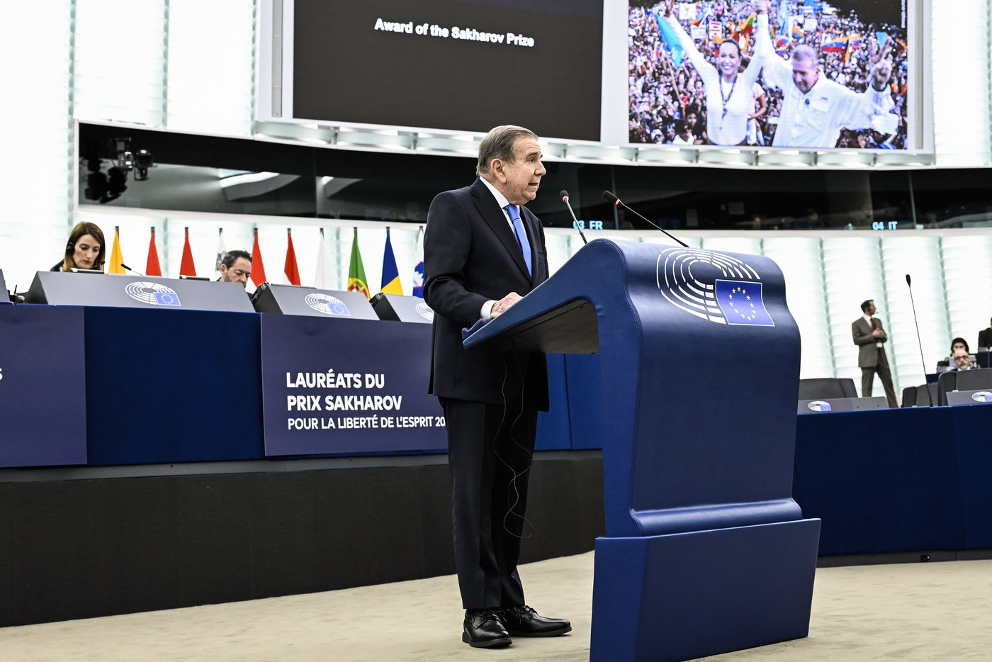 Venezuelan opposition leaders receive the European Union’s top human rights honor | iNFOnews.ca Venezuelan opposition leaders receive the European Union’s top human rights honor | iNFOnews.ca