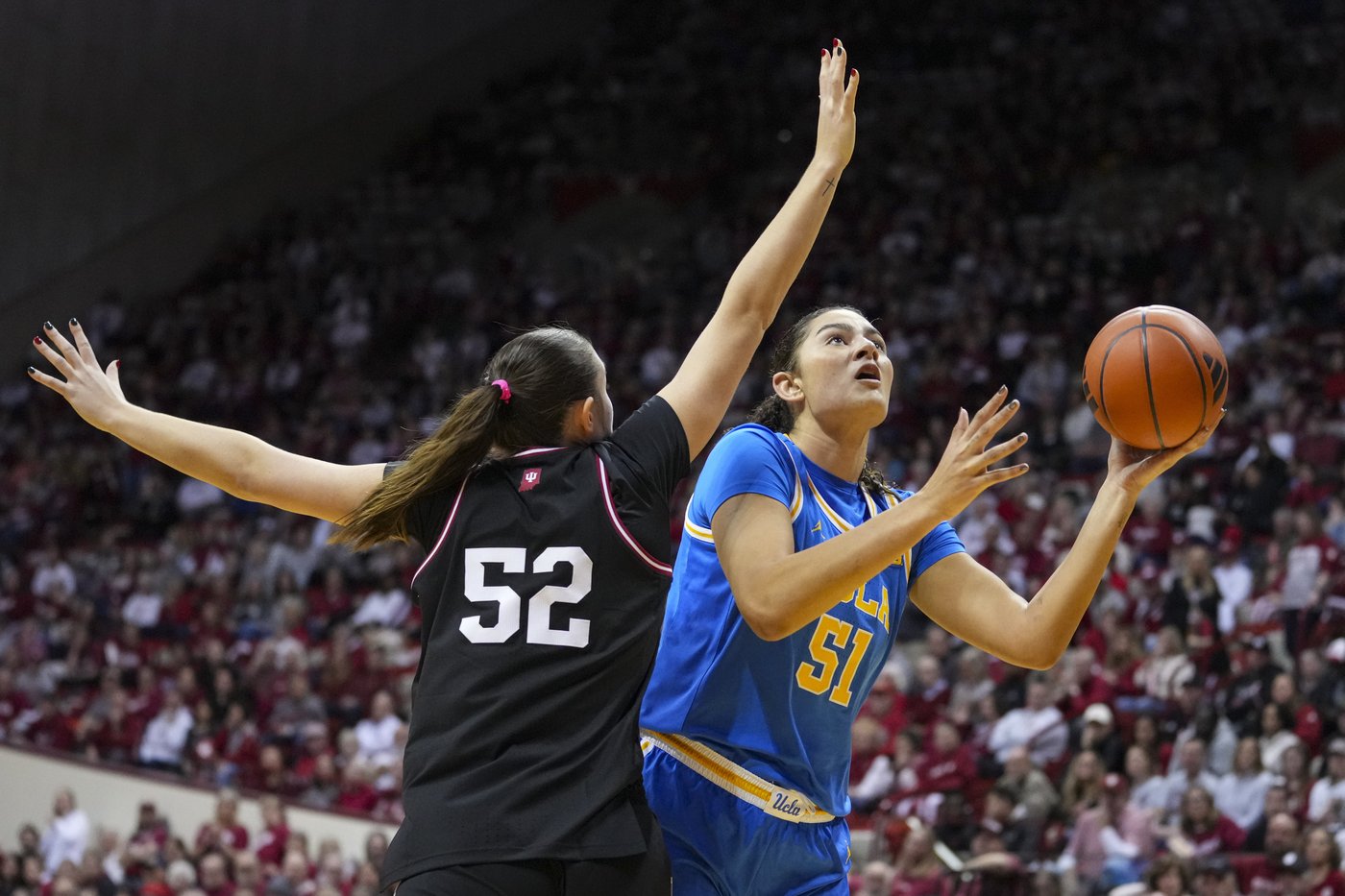 Betts dominates as No . 1 UCLA women cruise past Indiana 73-62 | iNFOnews.ca Betts dominates as No . 1 UCLA women cruise past Indiana 73-62 | iNFOnews.ca