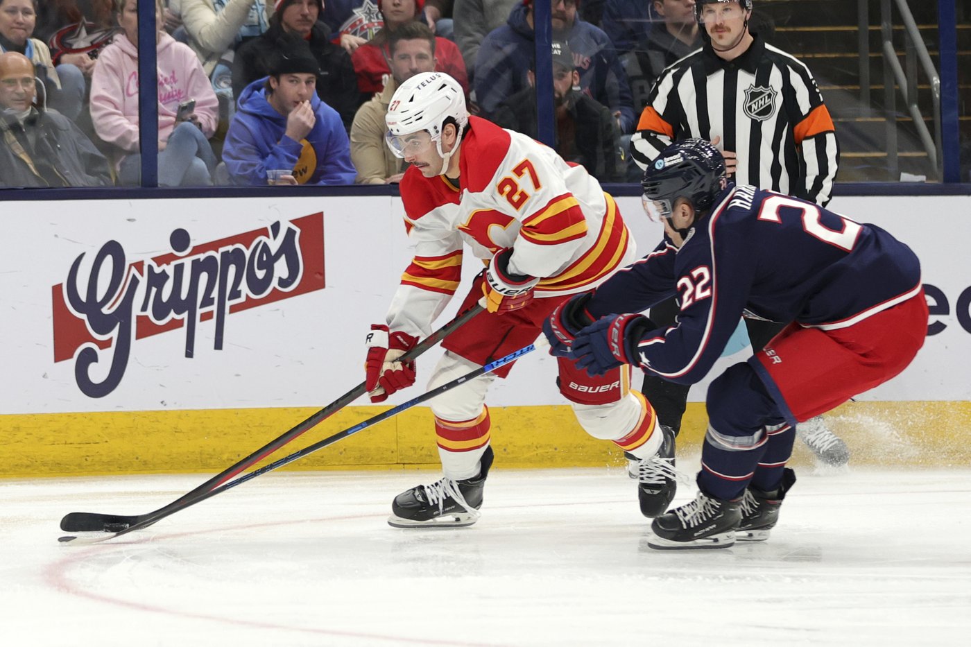 Blue Jackets extend points streak to 5 games with a chippy 5-2 win over the Flames | iNFOnews.ca Blue Jackets extend points streak to 5 games with a chippy 5-2 win over the Flames | iNFOnews.ca