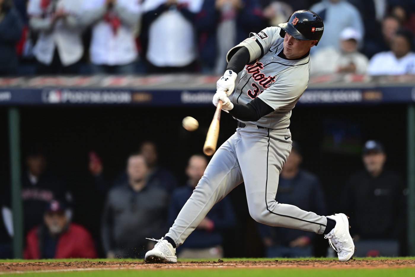Carpenter becomes October star as 9th inning homer off Clase sends Tigers to 3-0 win over Guardians | iNFOnews.ca Carpenter becomes October star as 9th inning homer off Clase sends Tigers to 3-0 win over Guardians | iNFOnews.ca